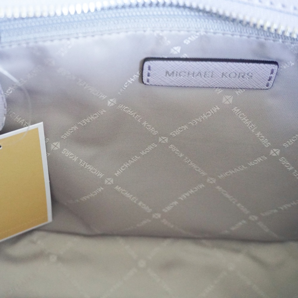 Michael Kors Selma Medium Satchel Bag Lilac - Picture 6 of 8